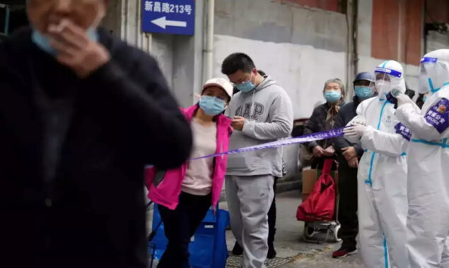 Shanghai official says virus response lacking as city grinds to halt