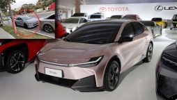 Toyota's First Electric Sedan