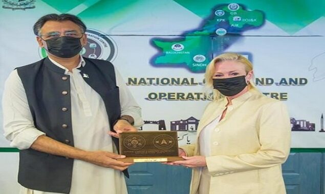 US envoy recognises NCOC’s strong achievements in fighting COVID-19 pandemic 