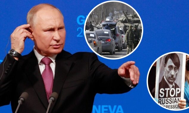 After ‘Ukrainians sent to work camps in faraway parts of Russia,’ Vladimir Putin equated to Adolf Hitler