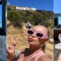 Millie Court’s fantastic vacation to Los Angeles following Liam Hemsworth’s separation rumours