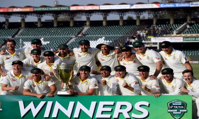 Pak vs Aus: Australia clinches the victory in the third Test match