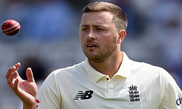 England paceman Robinson ruled out of 1st West Indies Test