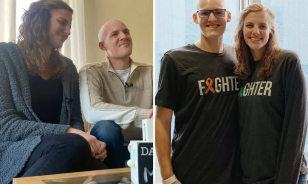Couple push wedding date forward after both diagnosed with cancer a week apart