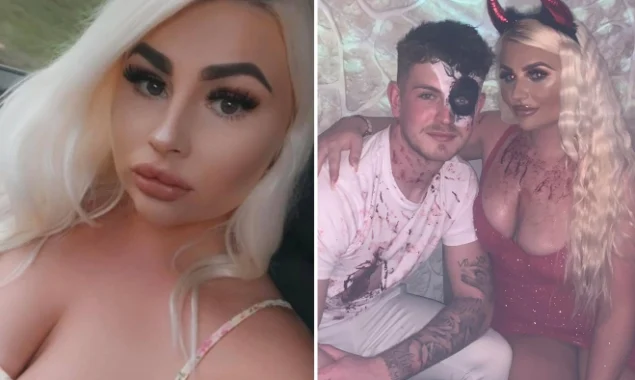 The girlfriend, 23, who murdered a young father, 22,’ is shown as family, friends, and the football club pay tribute to him