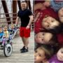 World Record: A father sets by pushing quintuplets in half-marathon