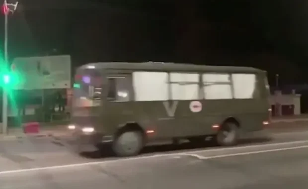 Dead Russian soldiers were placed onto trains in the middle of night in order to conceal the true death toll