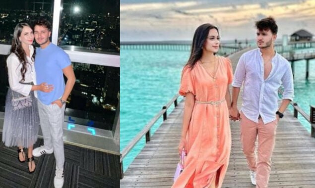 WATCH: Shahveer Jafry turns into a ‘cute hairstylist’ for his wife Ayesha