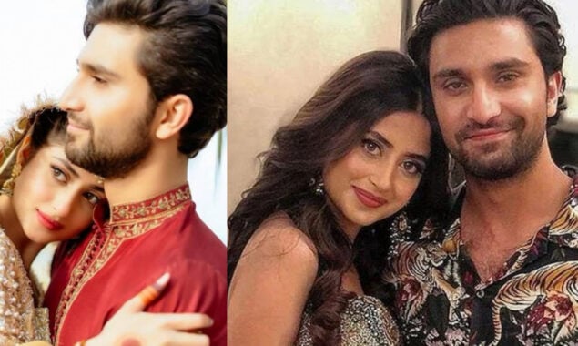 Sajal Aly fuels divorce rumours after she removes Ahad’s name from Instagram