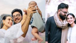 Yasir Hussain showers love on Iqra Aziz for post-childbirth sacrifices