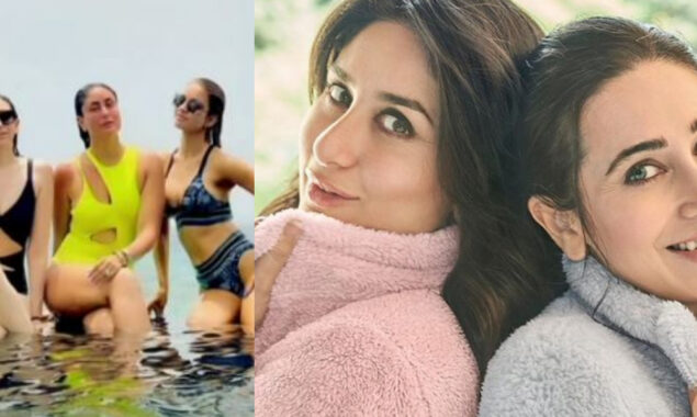 Kareena & Karisma enjoy a fun pool day during Maldives trip