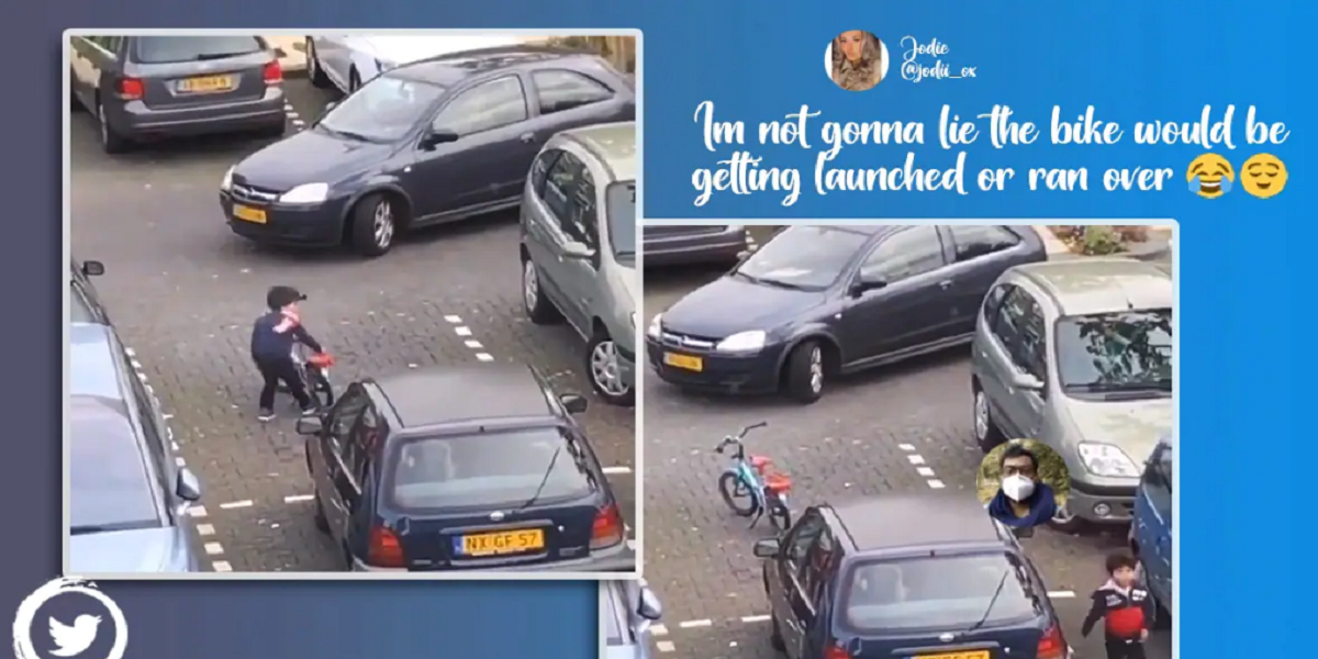 child’s humorous parking video