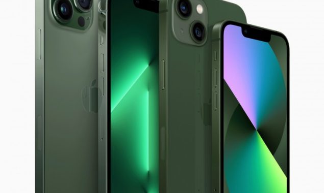 Apple has announced new green iPhone 13 models