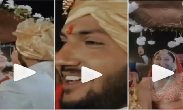 Watch: The groom sobs as the bride dances for him