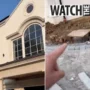 As they prepare to move in, Mark Wright and Michelle Keegan show off their epic mega-money mansion with sweeping driveway