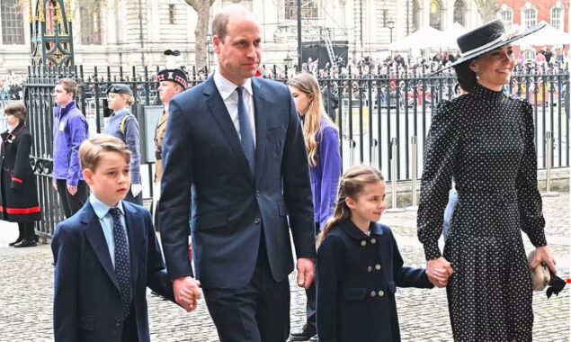 Prince George and Princess Charlotte attends Prince Philip’s Memorial Service