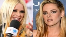 Avril Lavigne and Kristen Stewart