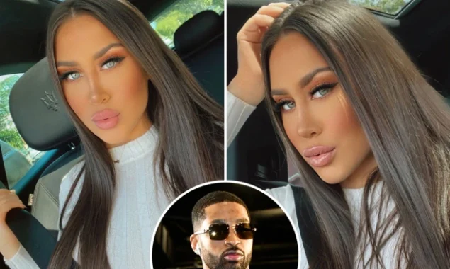 Maralee Nichols, Tristan Thompson’s baby mama, posts selfies in a $150K Maserati while paying $47K in monthly child support