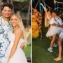 Patrick Mahomes marries Brittany Matthews, high school sweetheart, in Hawaii.