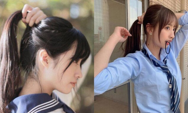Japanese schools to ban ponytails