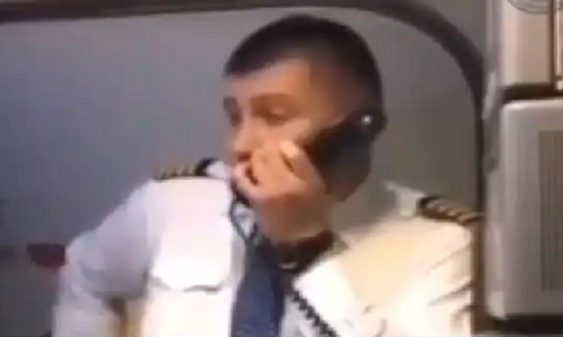 Watch Video: Russian pilot says to passengers, War In Ukraine “Is A Crime”