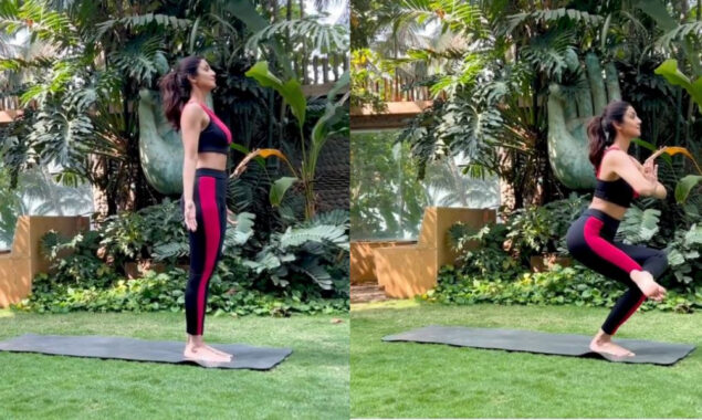 Watch: Shilpa Shetty’s early morning yoga video