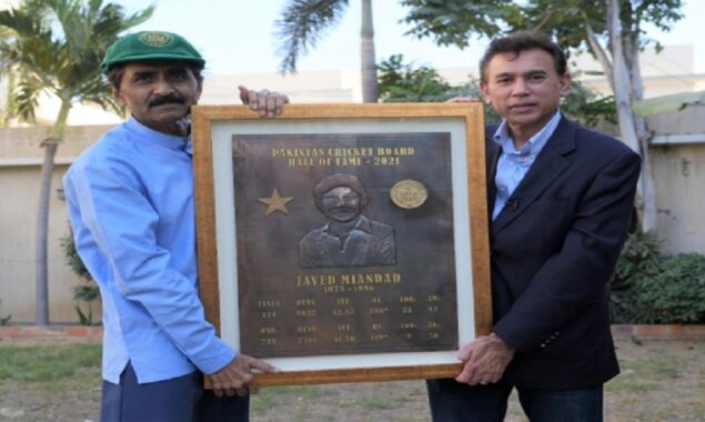 Watch: Former captain Javed Miandad named into PCB hall of fame