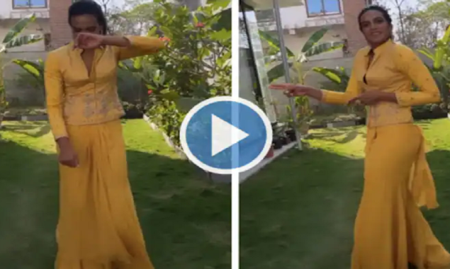 Watch: PV Sindhu Dances to the Viral Kacha Badam, her dance goes viral