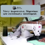 Nigerian designer made sustainable cloths with plastic, textile waste
