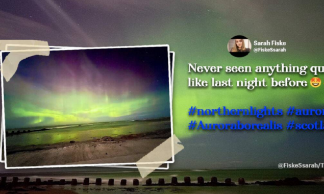 Awesome Photos: Northern lights are seen in Scotland