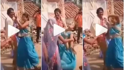 Watch Video: Aaj Mujhe Mat Roko: Woman’s Crazy Dance Moves Amuse People, but Many Attempt to Stop Her