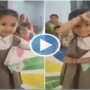 Watch video: A little girl grooves on ‘Kacha Badam’ in her school uniform