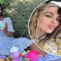 Khloe Kardashian shares a glimpse of her daughter True’s egg hunt, which she shares with mom Kris Jenner for the Easter holiday