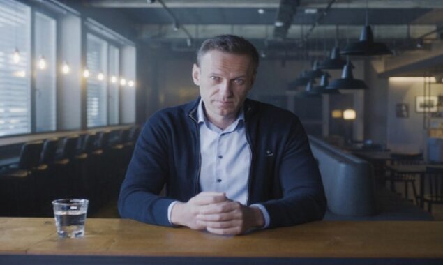 BTS with the director of CNN’s “Navalny”