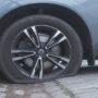 Activists in Edinburgh deflate tyres of SUVs
