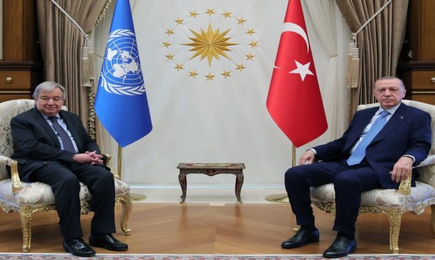 UN chief briefed Turkish president on his talks with Putin and Zelensky
