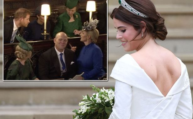 Lip reader reveals Zara Tindall’s scathing remark during Eugenie’s wedding