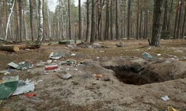 Kyiv: The atrocities of the invasion are revealed in an abandoned Russian military camp in a forest