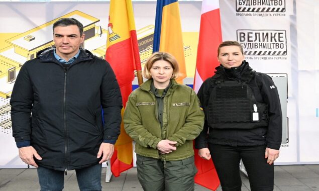 Kyiv: Prime Ministers of Spain and Denmark to meet with Zelensky
