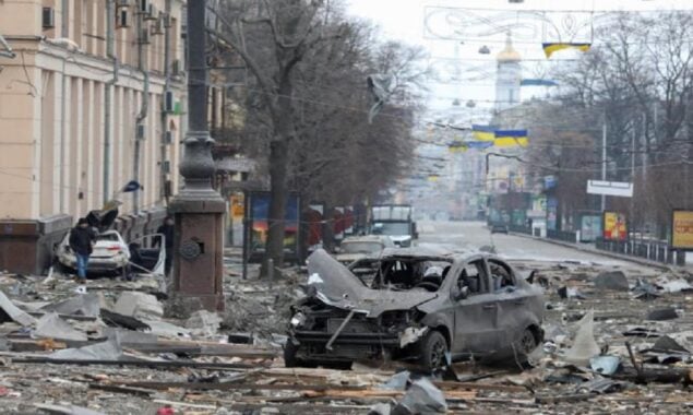 Russia is attacking civilian infrastructure in northeastern city of Kharkiv