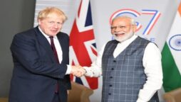 UK PM arrives in India for hard sell on anti-Russia action