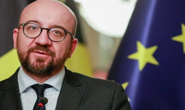 “History will not forget the war crimes,” says European Council President