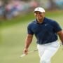 Tiger Woods practice at Southern Hills ahead of PGA Championship