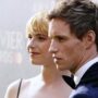 Eddie Redmayne and Jessie Buckley at the Oliviers