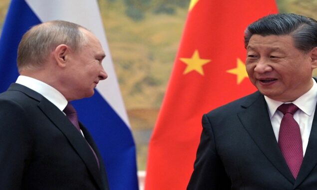 China says it will strengthen “strategic cooperation” with Russia