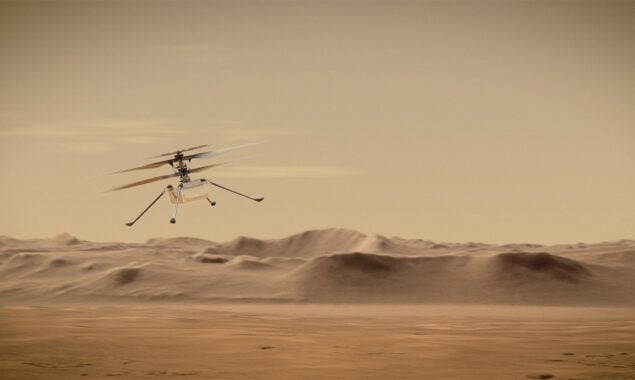 NASA’s Mars helicopter