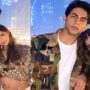Suhana Khan and Aryan Khan play in arm wrestling