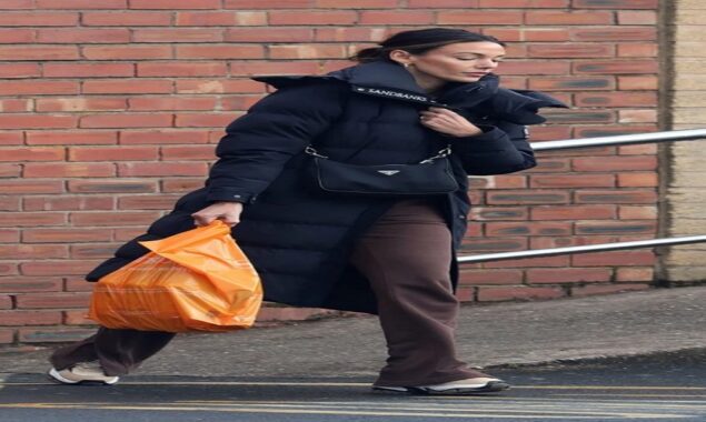 Michelle Keegan looks amazing, in her £725 jacket