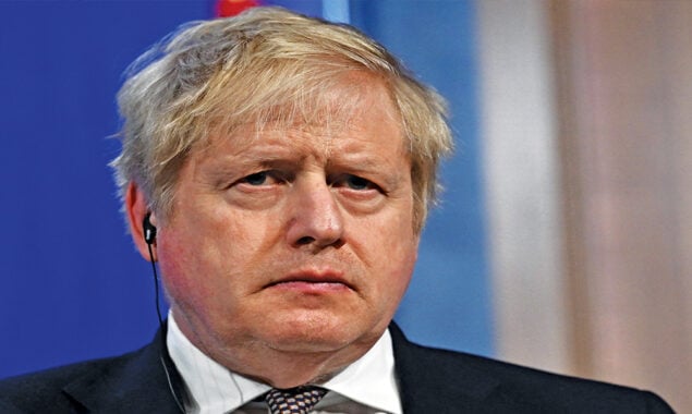 Boris Johnson is accused of hypocrisy and slandering people off camera