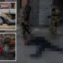 Russian forces tortured a Ukrainian volunteer by tying him up, gouging out his eyes, and cutting off his tongue